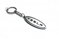 Keychain Tesla - (type ELLIPSE)