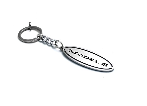 Keychain Tesla Model S - (type ELLIPSE)