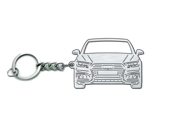 Keychain Audi A4 B9 2016+ - (type FRONT)