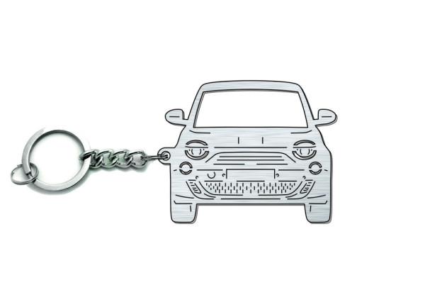 Keychain Fiat 500 2020+ - (type FRONT)