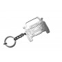 Keychain Hummer H3 2005+ - (type FRONT)