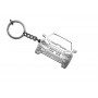 Keychain Mitsubishi Lancer Evolution X 2007-2015 - (type FRONT)