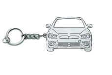 Keychain Mitsubishi Lancer X 2007-2017 - (type FRONT)