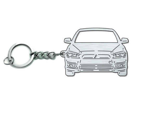 Keychain Mitsubishi Lancer X 2007-2017 - (type FRONT)