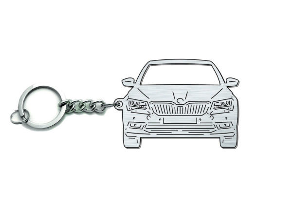 Keychain Skoda SuperB III 2015-2023 - (type FRONT)