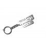 Keychain F*CK CO2 - (type STEEL)