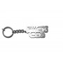 Keychain F*CK CO2 - (type STEEL)