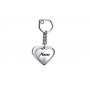 Keychain Heart with Name - (type STEEL) Keychain Heart with Name - (type STEEL)