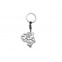 Keychain "Don't Touch My Car"  - (type STEEL)