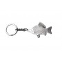 Keychain Fish Сrucian - (type STEEL)