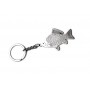 Keychain Fish Сrucian - (type STEEL)