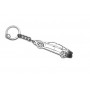 Keychain Audi A7 II 2018+ - (type STEEL)