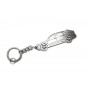 Keychain Audi Q8 2018+ - (type STEEL)