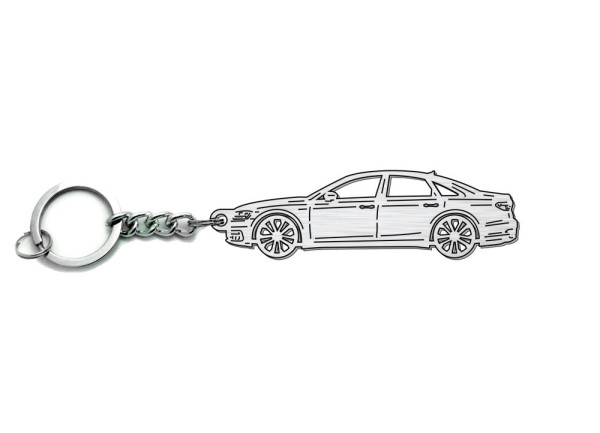 Keychain Audi A8 D5 2018+ - (type STEEL)