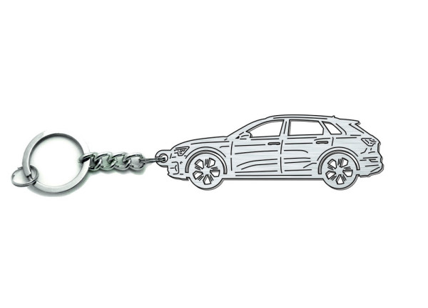 Keychain Audi e-tron quattro 2018+ - (type STEEL)