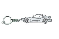 Keychain BMW 4 G22 2020+ - (type STEEL)