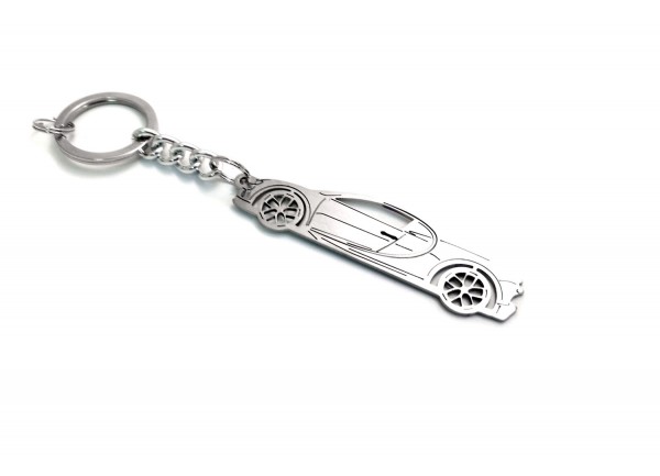 Keychain Bugatti Chiron 2016+ - (type STEEL)