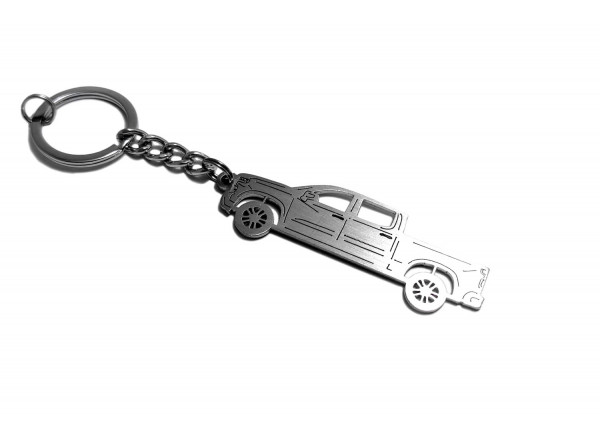 Keychain Chevrolet Silverado IV 2019+ - (type STEEL) Keychain Chevrolet Silverado IV 2019+ - (type STEEL)