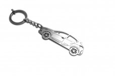 Keychain Citroen DS4 I 2011-2018 - (type STEEL)