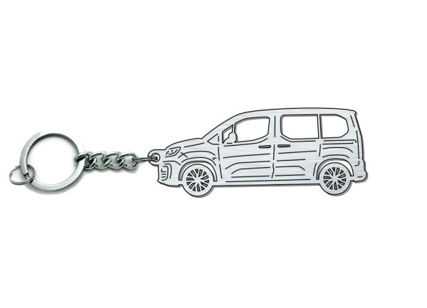 Keychain Fiat Doblo III 2022+ - (type STEEL)
