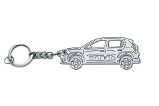 Keychain Fiat Panda IV 2024+ - (type STEEL)