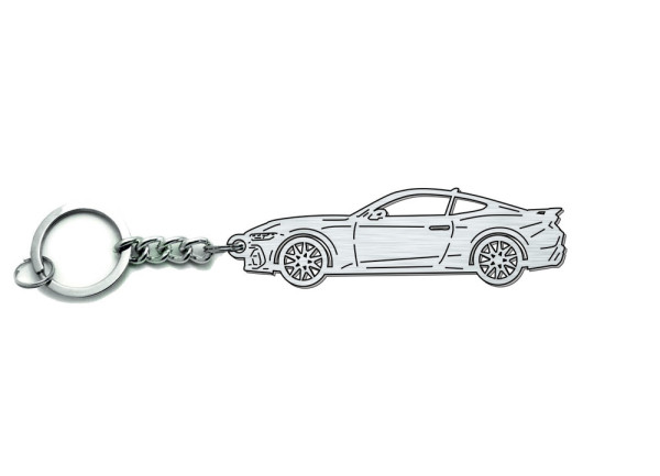 Keychain Ford Mustang VII 2023+ - (type STEEL) Keychain Ford Mustang VII 2023+ - (type STEEL)