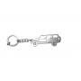 Keychain Hummer H3 2005-2010 - (type STEEL) Keychain Hummer H3 2005-2010 - (type STEEL)