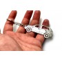 Keychain Hyundai Tucson I 2004-2015 - (type STEEL) Keychain Hyundai Tucson I 2004-2015 - (type STEEL)