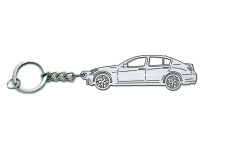 Keychain Infiniti G 4D 2007-2015 - (type STEEL)