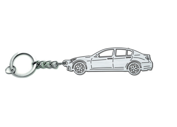 Keychain Infiniti G 4D 2007-2015 - (type STEEL)