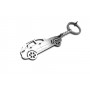 Keychain Infiniti QX70 2013+ - (type STEEL) Keychain Infiniti QX70 2013+ - (type STEEL)