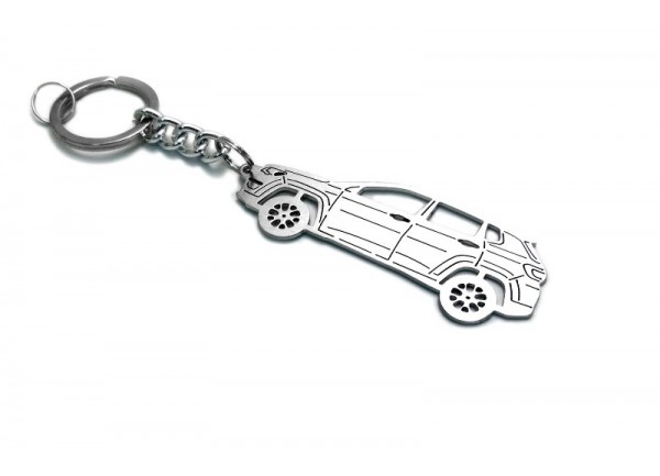 Keychain Jeep Compass II 2016-2025 - (type STEEL)