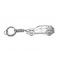 Keychain Jeep Compass II 2016-2025 - (type STEEL)