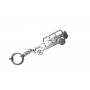 Keychain Jeep Wrangler JK 5D 2007-2018 - (type STEEL) Keychain Jeep Wrangler JK 5D 2007-2018 - (type STEEL)