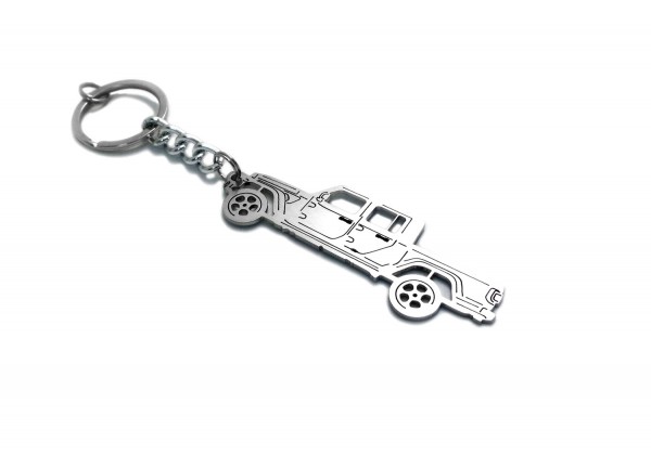 Keychain Jeep Gladiator (JT) 2019+ - (type STEEL)