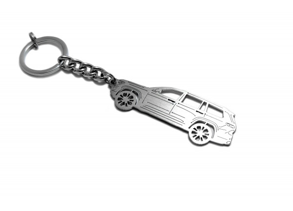 Keychain Jeep Grand Cherokee V 2021+ - (type STEEL) Keychain Jeep Grand Cherokee V 2021+ - (type STEEL)