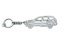 Keychain Jeep Grand Cherokee III 2005-2010 - (type STEEL)