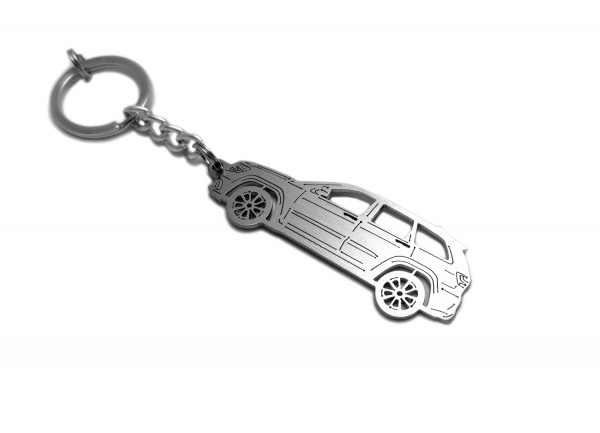 Keychain Jeep Grand Cherokee IV TrackHawk 2018-2021 - (type STEEL)