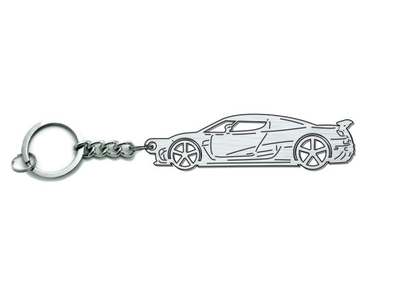 Keychain Koenigsegg Agera 2010-2018 - (type STEEL)