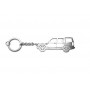 Keychain Land Rover Discovery III 2004-2009 - (type STEEL)