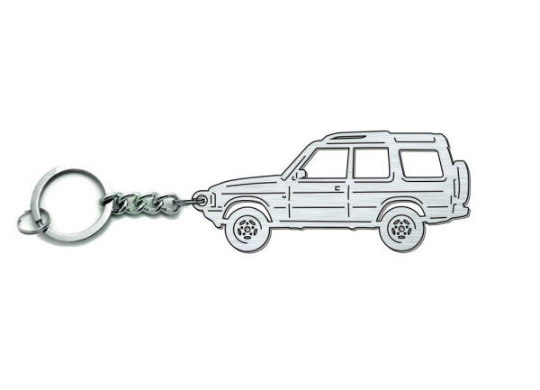 Keychain Land Rover Discovery I 1989-1998 - (type STEEL)