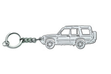 Keychain Land Rover Discovery II 1998-2004 - (type STEEL)