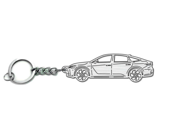 Keychain Lexus ES VIII 2026+ - (type STEEL)