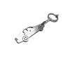 Keychain Mercedes C-Class W202 1993-2001 - (type STEEL)