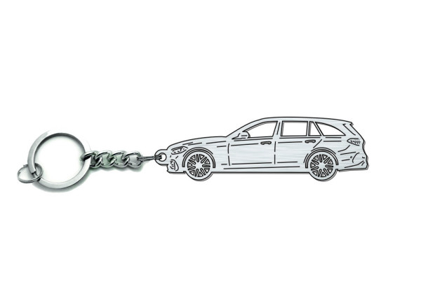 Keychain Mercedes C-Class W206 2021+ Universal - (type STEEL)