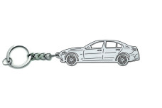 Keychain Mercedes C-Class W206 2021+ - (type STEEL)
