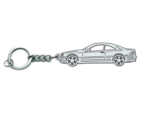Keychain Mercedes CL-Class C215 1999-2006 - (type STEEL) Keychain Mercedes CL-Class C215 1999-2006 - (type STEEL)