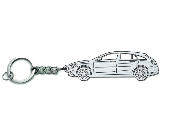 Keychain Mercedes CLA-Class I W117 Universal 2013-2019 - (type STEEL)