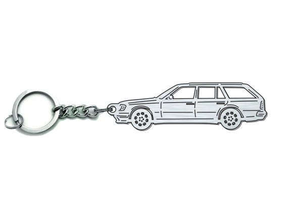 Keychain Mercedes E-Class W124 1985-1996 Universal - (type STEEL)