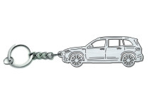 Keychain Mercedes EQB 2021+ - (type STEEL)